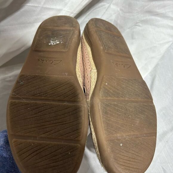 Clarks Collection Espadrille Slip-Ons - Elaina Ruby - Picture 5 of 6